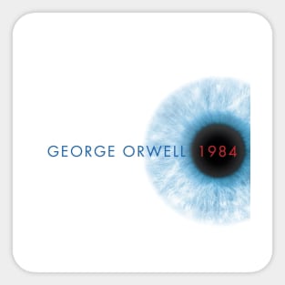 1984 Eye - George Orwell Sticker